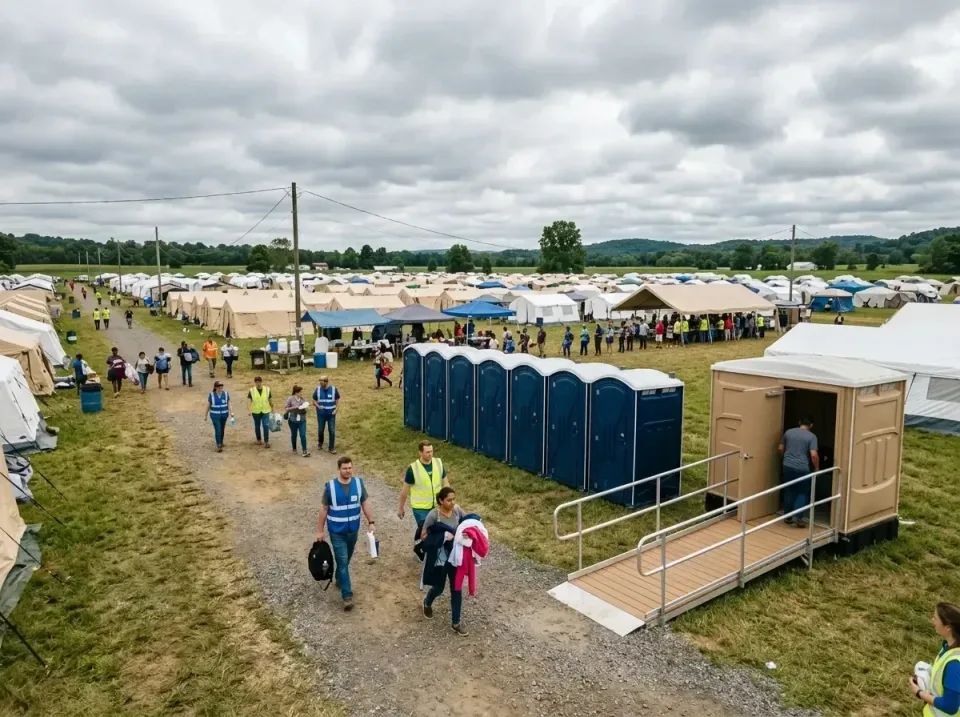disaster-relief-camp-restrooms-010 — frequently asked questions, Dumpster & Portable Bathrooms Rental in Holdenville, OK